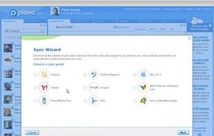 Plaxo screenshot 1
