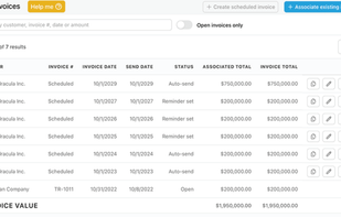 Increased cash flow through automated billing
and collections.