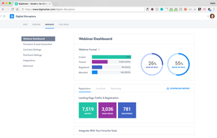 BigMarker screenshot 2