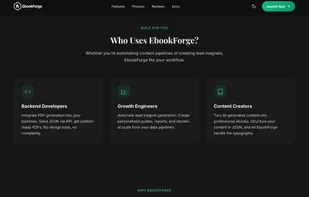 Why EbookForge?