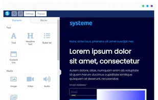 Systeme.io screenshot 2