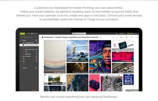 Netvibes screenshot 1