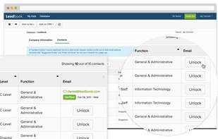 Leadbook screenshot 1