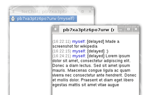 Torchat screenshot 1