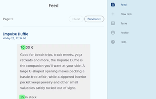 PageMonitor.io screenshot 1