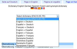 Blueseal Dictionary screenshot 1