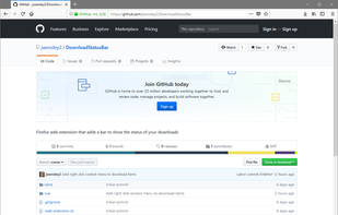 WX Download Status Bar screenshot 1