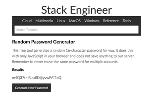 Random Password Generator screenshot 1