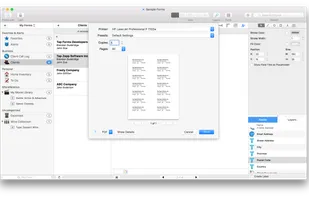 - Label Designer -
Using the custom layout designer on Mac, you can generate printable labels for any of the data stored in your form fields. With over a thousand Avery® label sizes available, you can quickly and easily create and print any quantity of labels, no mail merges or data sorting required. Print address labels for clients, or print price stickers for new merchandise to efficiently track your product inventory.