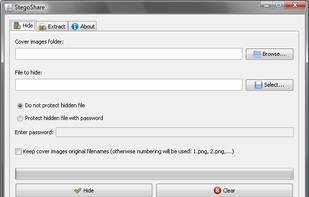StegoShare screenshot 1