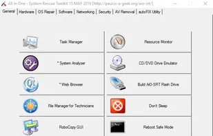 All in One – System Rescue Toolkit screenshot 1