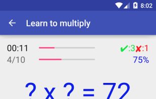 Learn to multiply screenshot 3