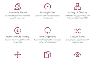 Easy File Organizer - Features