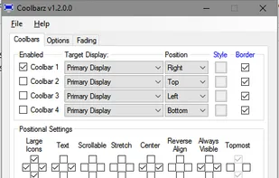 CoolBarz screenshot 1