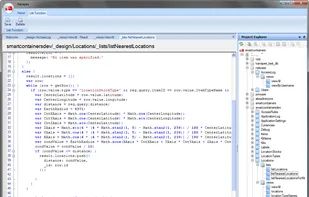 Kanapes IDE code view