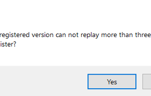 Free version wouldn't repeat after 4th time.
