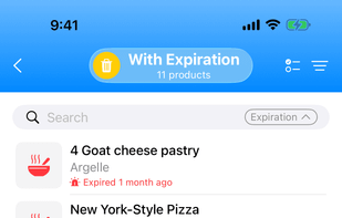 comprehensive list of products