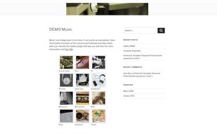 Gallery WordPress Plugin screenshot 1