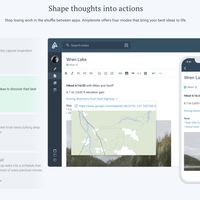 Consolidate your best ideas using Notes Mode.

Notes can be shared for collaboration or published to the web in under 3 clicks.