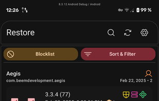 Neo Backup screenshot 2