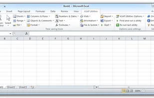 ASAP Utilities screenshot 1
