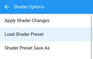 Mobile shader options