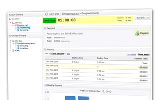 TimePanther screenshot 1