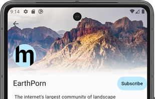 Community page | light