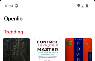 Openlib screenshot 1
