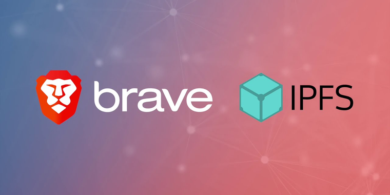 Brave web browser integrating peer-to-peer InterPlanetary File System support