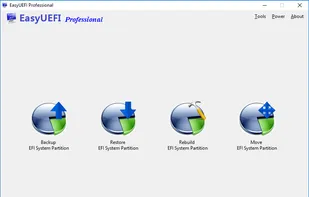 EasyUEFI screenshot 1