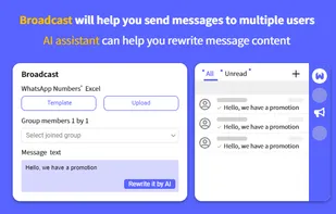 AI-Driven WhatsApp CRM - broadcast personalized messages