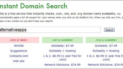 Instant Domain Search screenshot 1