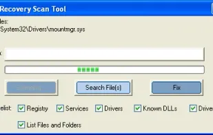 Farbar Recovery Scan Tool screenshot 1
