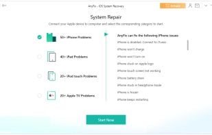 AnyFix screenshot 1
