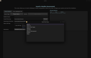 Jackify screenshot 2
