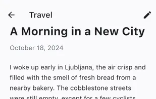 Journiv screenshot 2