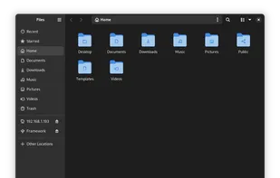 GNOME Files screenshot 1