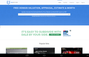 VALBOT.COM screenshot 1
