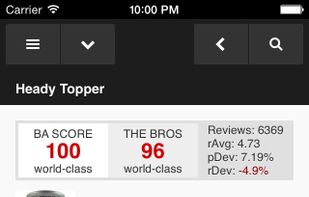 BeerAdvocate screenshot 1