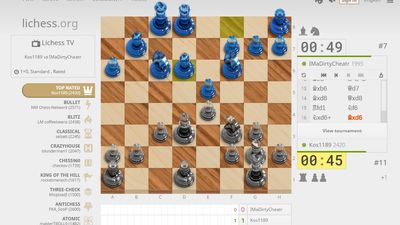 lichess.org on X: Check out Lichess TV for the top rated game in