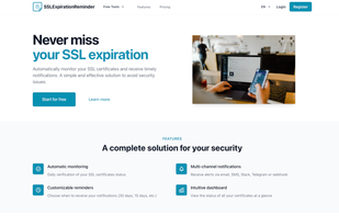 SSL Expiration Reminder screenshot 1