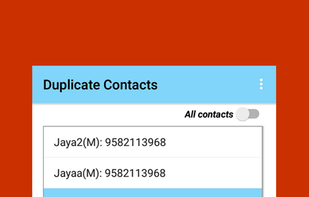 Duplicate Contacts screenshot 1