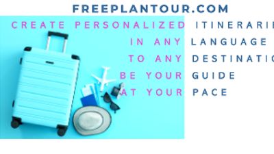  FreePlanTour supports any language ?? in any destination. Whether it's a trip to the busy streets of Tokyo or the quiet beaches of Bali, FreePlanTour can help. You can also share your adventures with others and create your own guide by uploading your own logo.