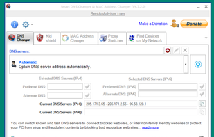 Smart DNS Changer screenshot 1