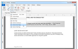 Nevron Writer screenshot 3