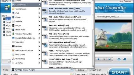 iWisoft Free Video Converter screenshot 1