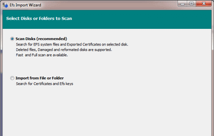 Recover damaged or deleted EFS partition or gain access to live one in case you've lost your EFS key.