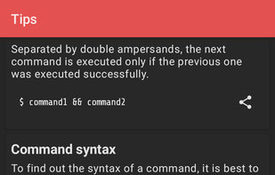 Linux Command Library screenshot 1
