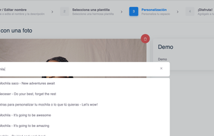 Browse and tag your products.